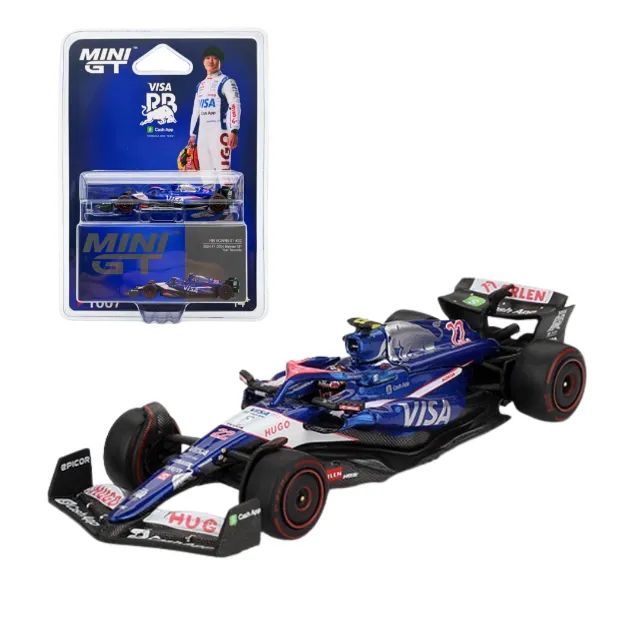 MINI GT 1007 - RB VCARB #22 Yuki Tsunoda F1 GP do Bahrein de 2024