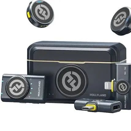 Microfone lapela Hollyland lark M2 Duo