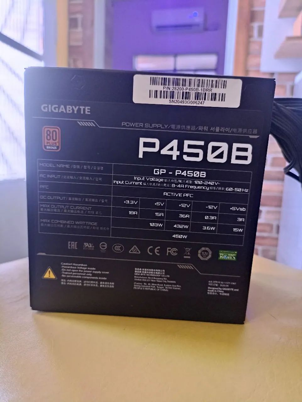 Fonte GIGABYTE 450w - Foto 2