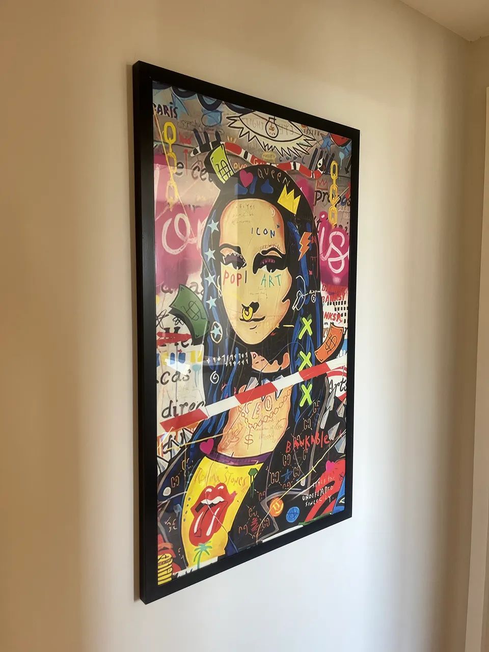 Quadro com moldura e vidro  - Foto 2