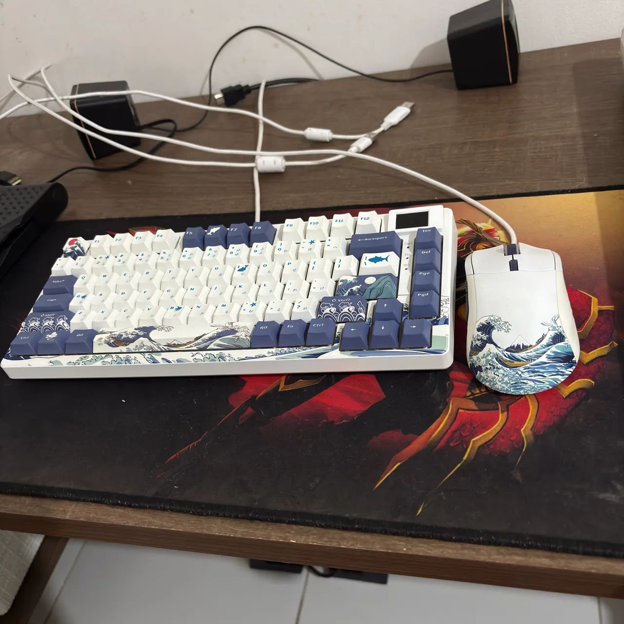 Teclado e mouse gamer