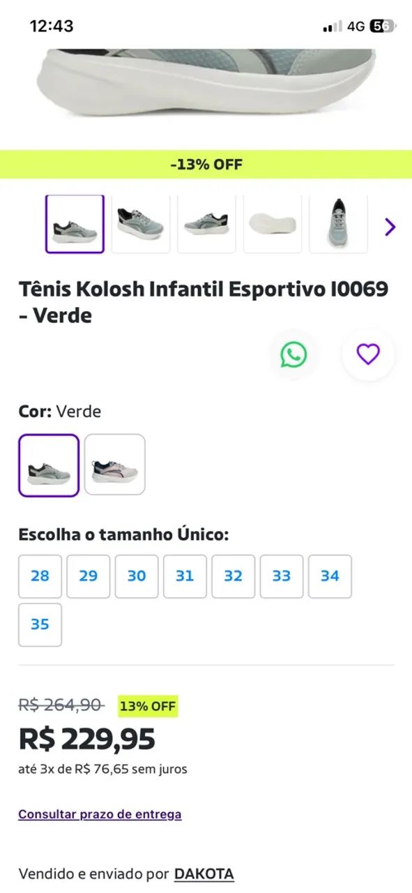 Tênis N°30 - Foto 5