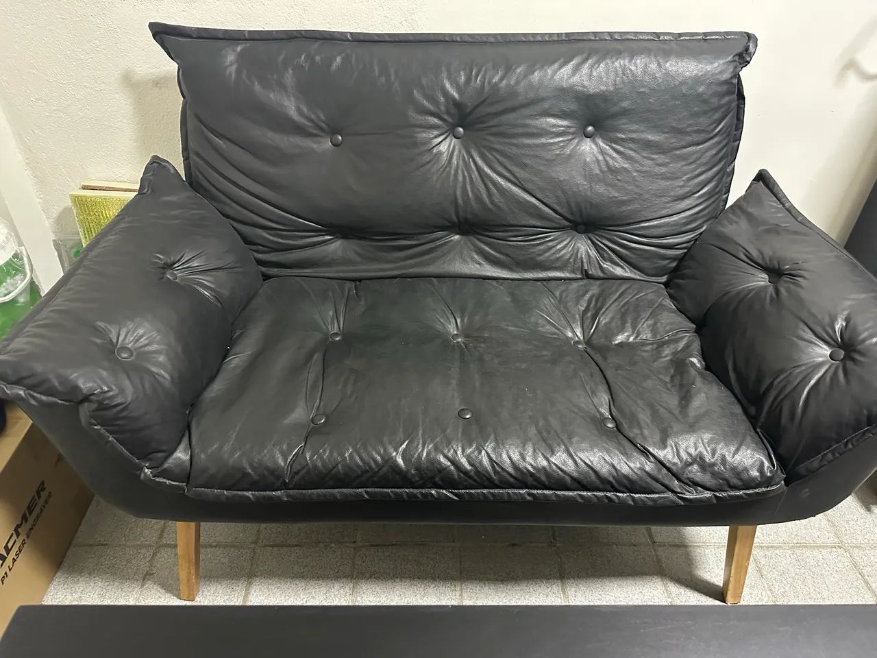 Sofá 2 lugares escritório  - Foto 2