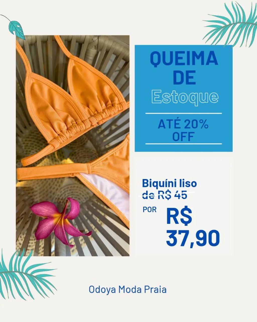 Biquíni Cortininha Bronze