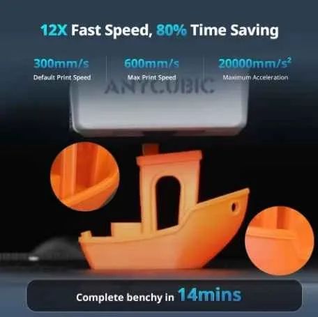 IMPRESSORA 3D ANYCUBIC KOBRAX COMBO - Foto 5