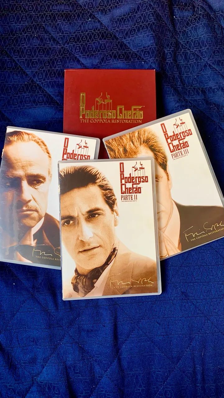 O Poderoso Chefão - Trilogia DVD Original 