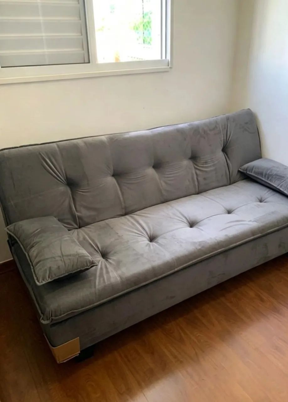 Sofá Cama Espuma D28 (Entrega em até 24h)