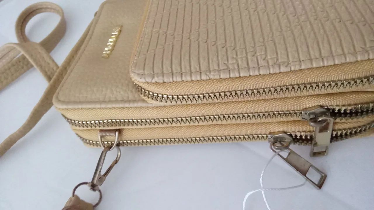 Bolsa nova, com três divisória  - Foto 2