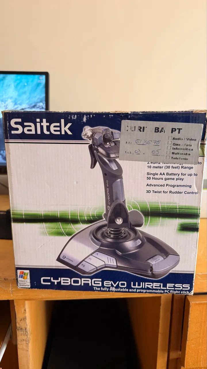 Manche/Joystick Saitek Cyborg Evo Wireless 