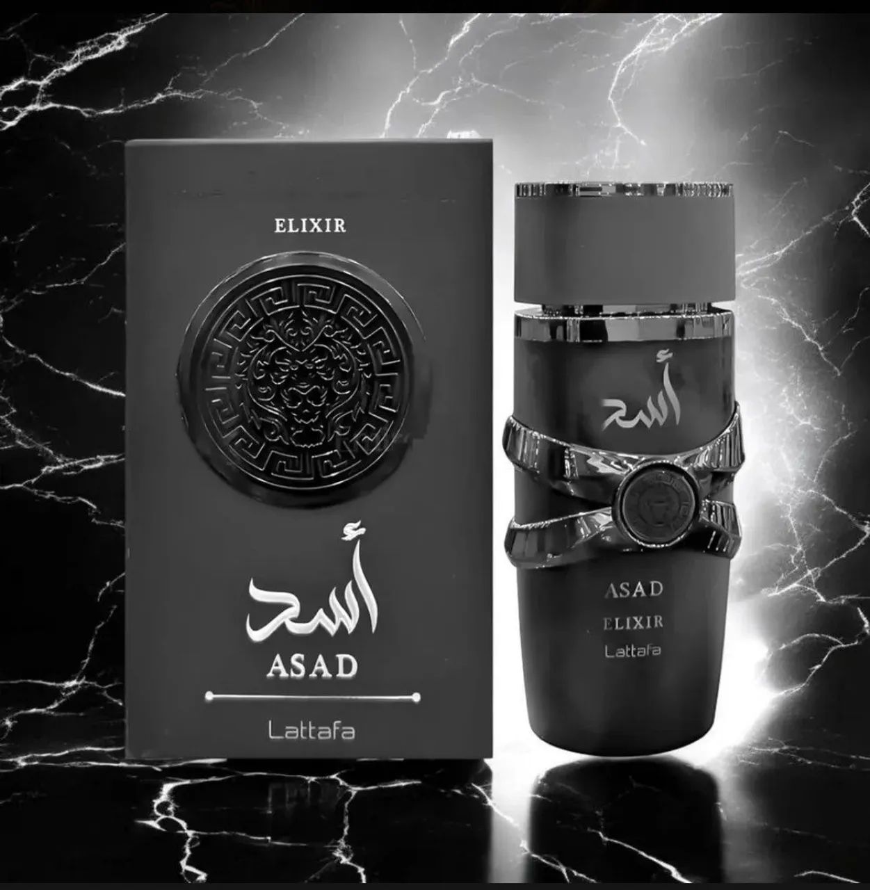 ASAD ELIXIR EAU DE PARFUM LATTAFA-MASCULINO 100ML  - Foto 3