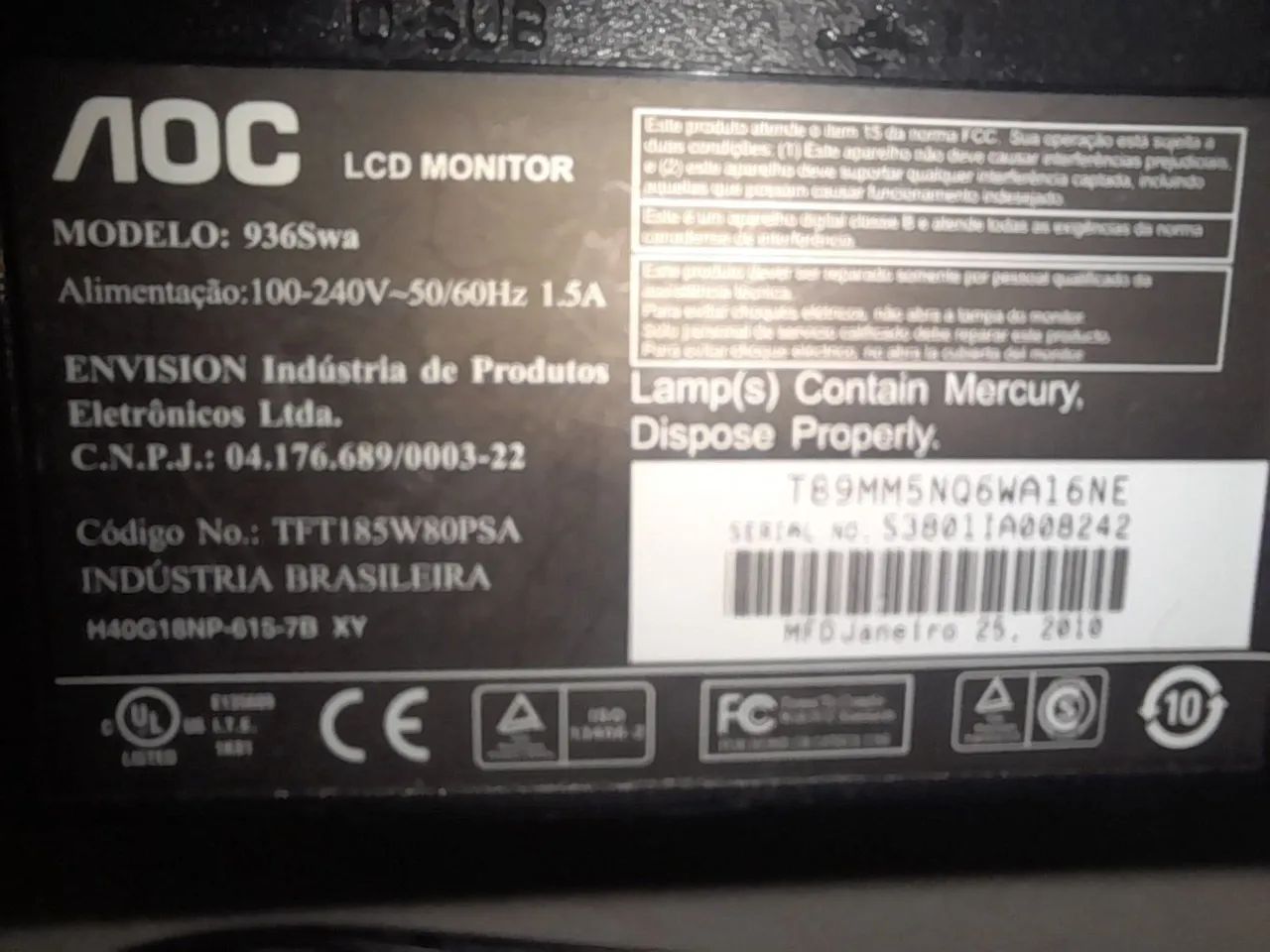 Kit monitor + mouse + teclado - Foto 2