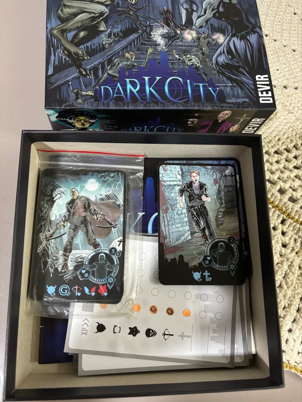 Jogo Dark City jogo de tabuleiro