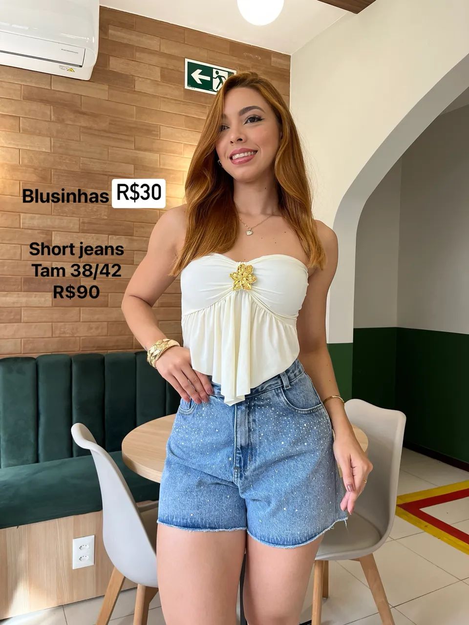 Roupa feminina 