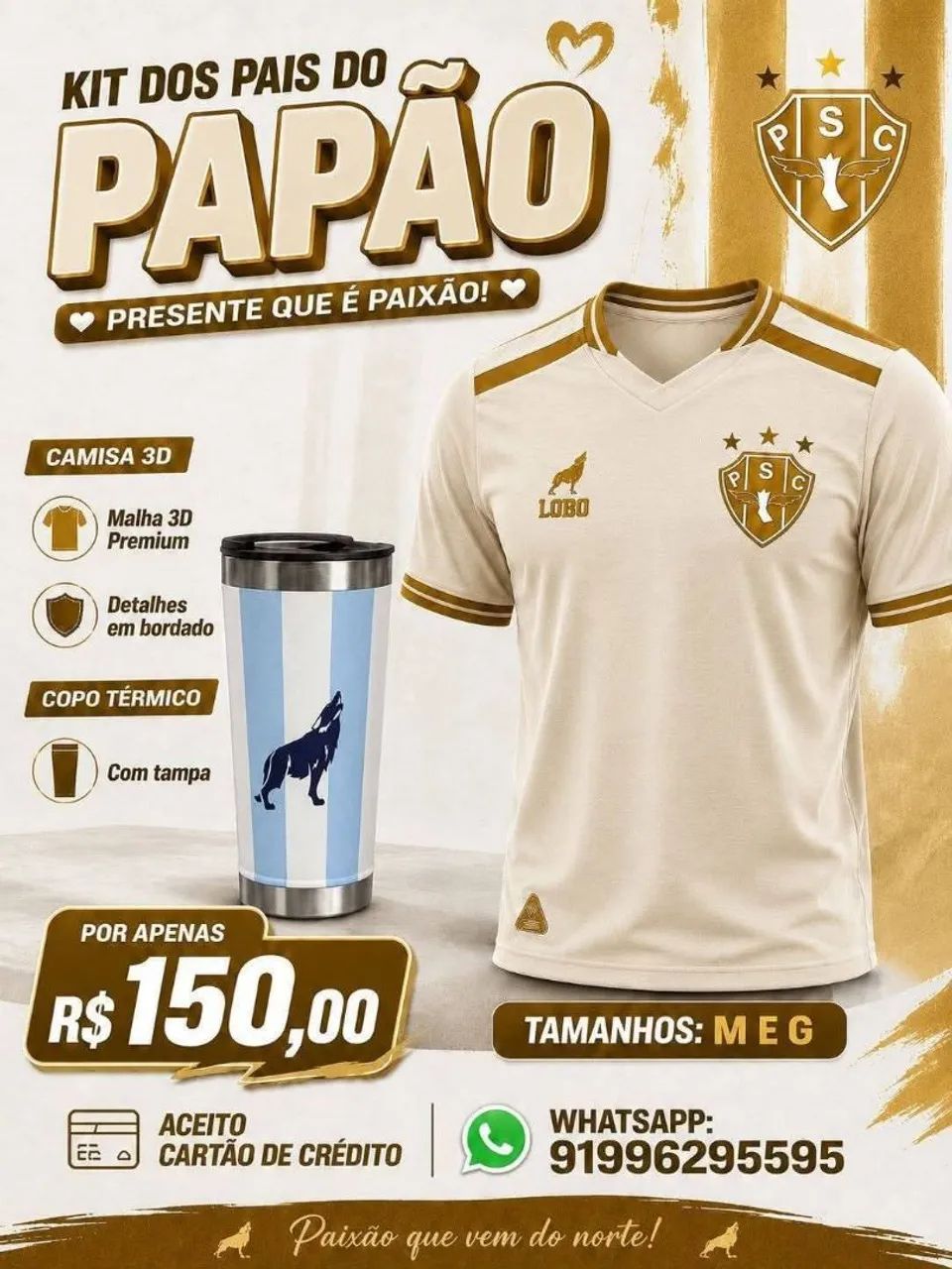 Kit Paysandu Dia dos pais  - Foto 2