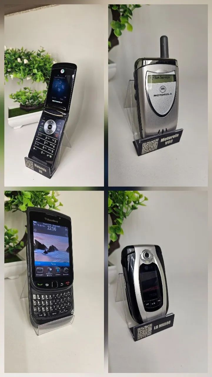 Celulares antigos colecionáveis 