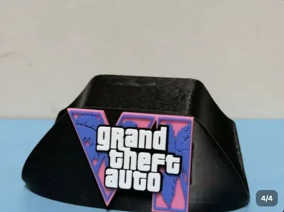 Suporte Controle Gta Compatível Com Xbox - Preto - Foto 3