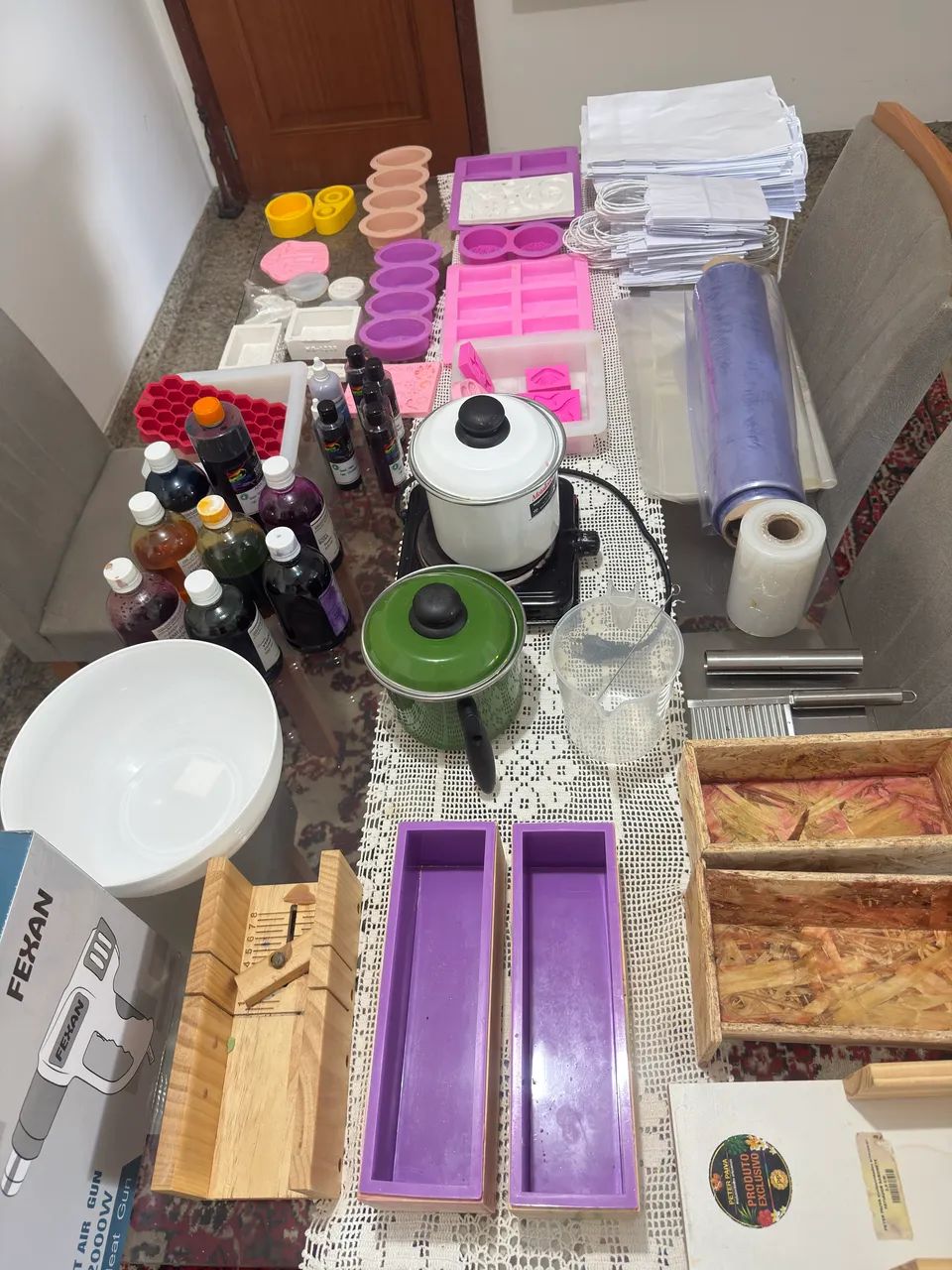 SABONETES Material equipamentos e acessórios para fabricar sabonetes artesanais  - Foto 3