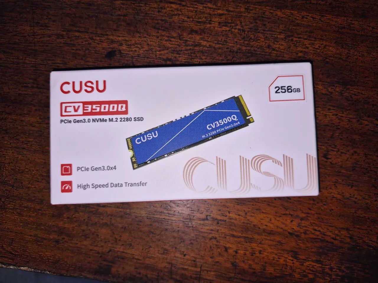 SSD NVME M.2 CUSU 256 gb