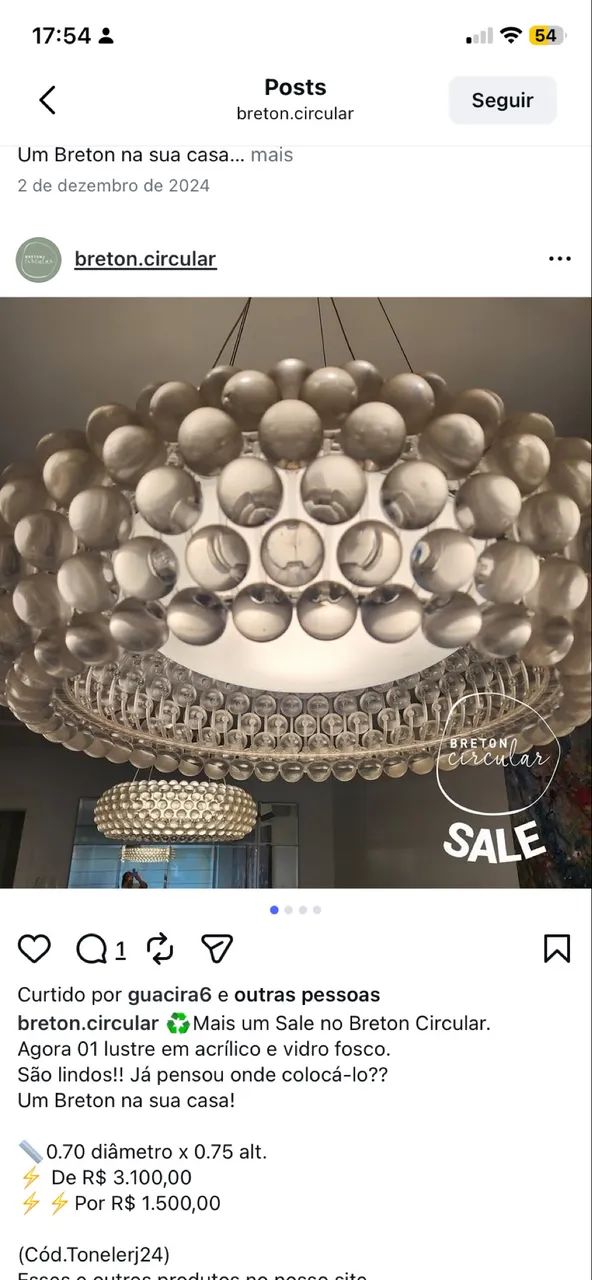 Lustre Breton  - Foto 3