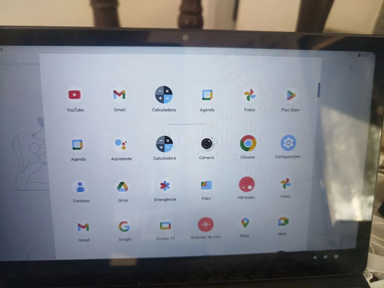 Tablet vaio com um trinco na lateral da tela  - Foto 3