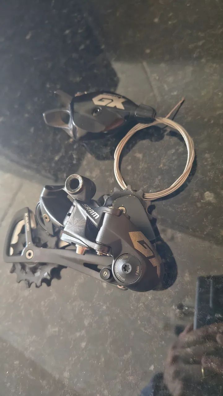 Câmbio e trocador Sram GX 12V - Foto 2