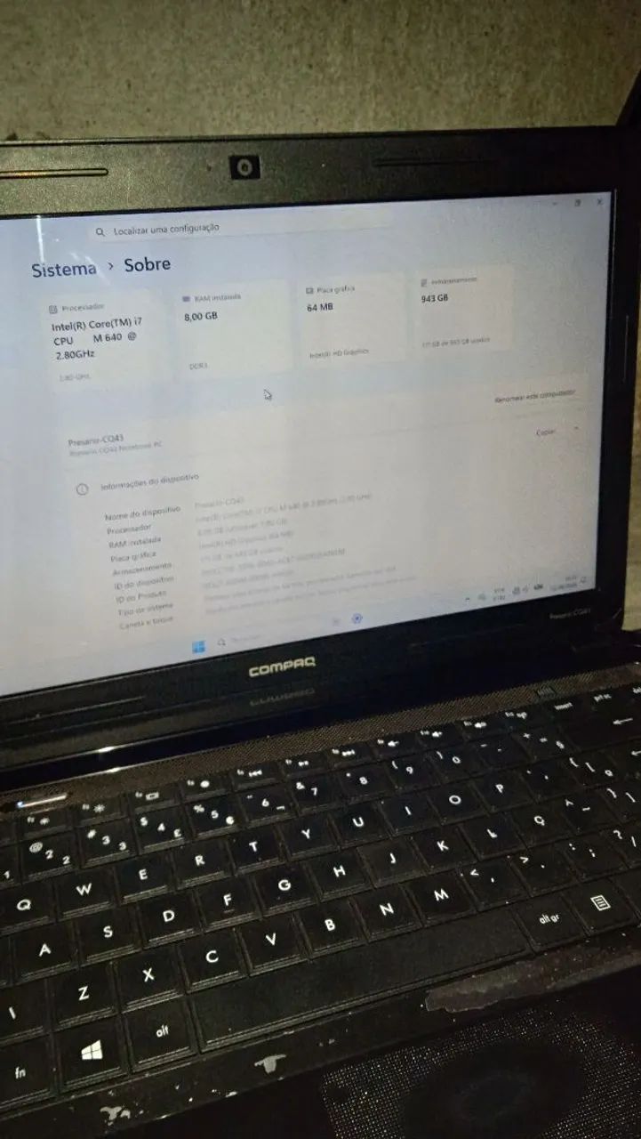 Notebook HP Compaq - Foto 2