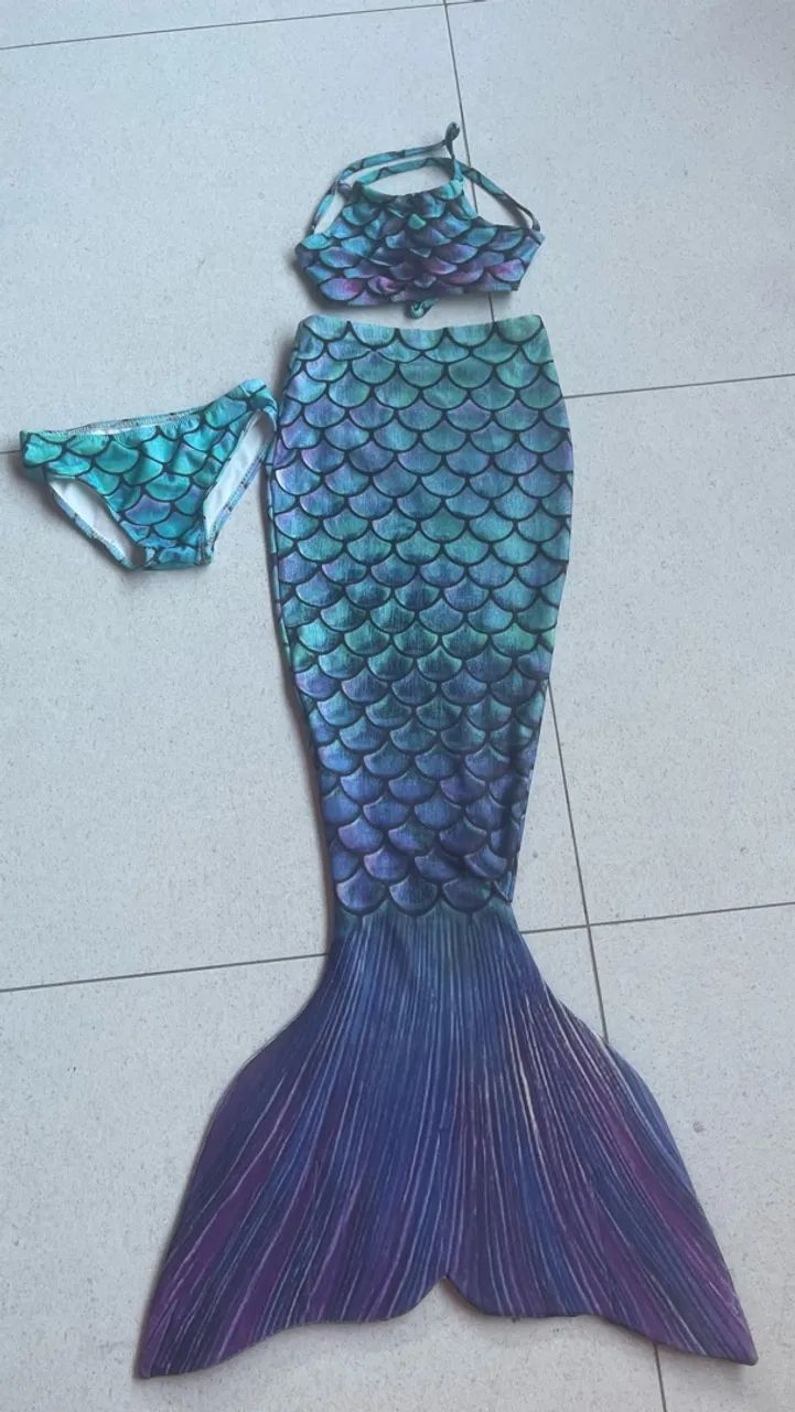 Biquíni calda de sereia