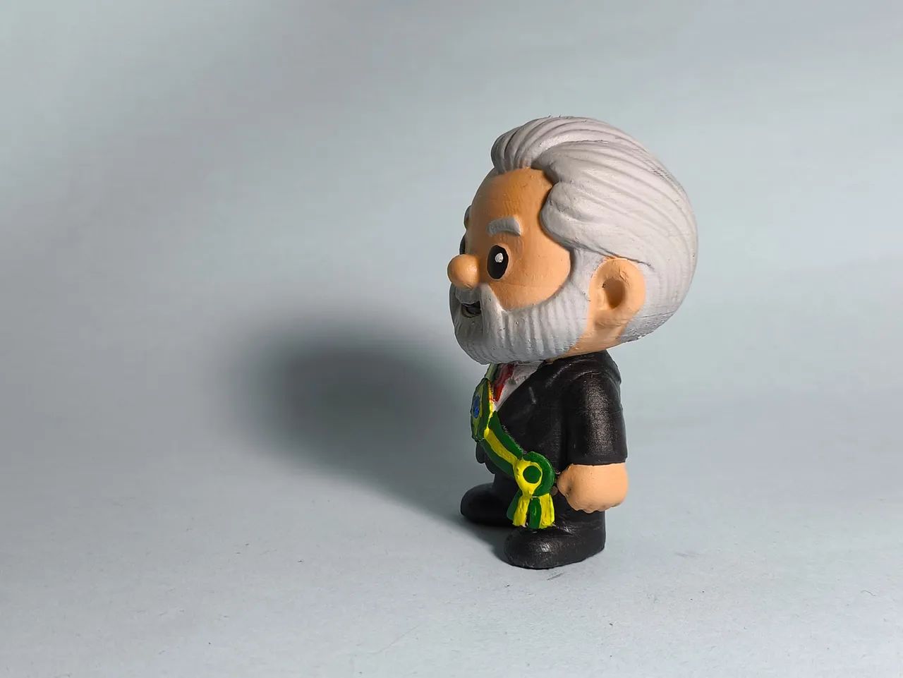 Miniatura impressa em 3D do Lula - Foto 5