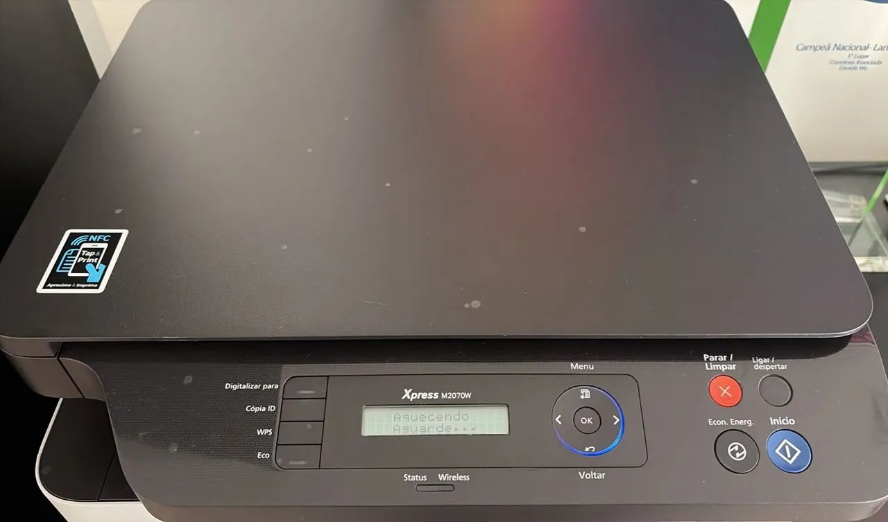 Multifuncional Samsung Xpress M2070W (preto e branco) - Foto 2