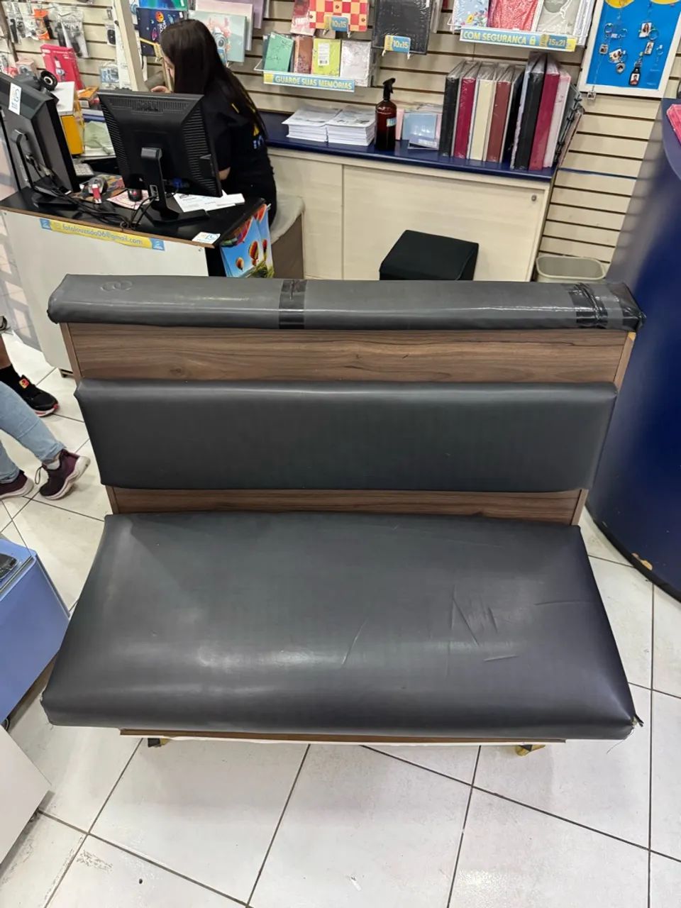 Sofá duplo para recepção  - Foto 2