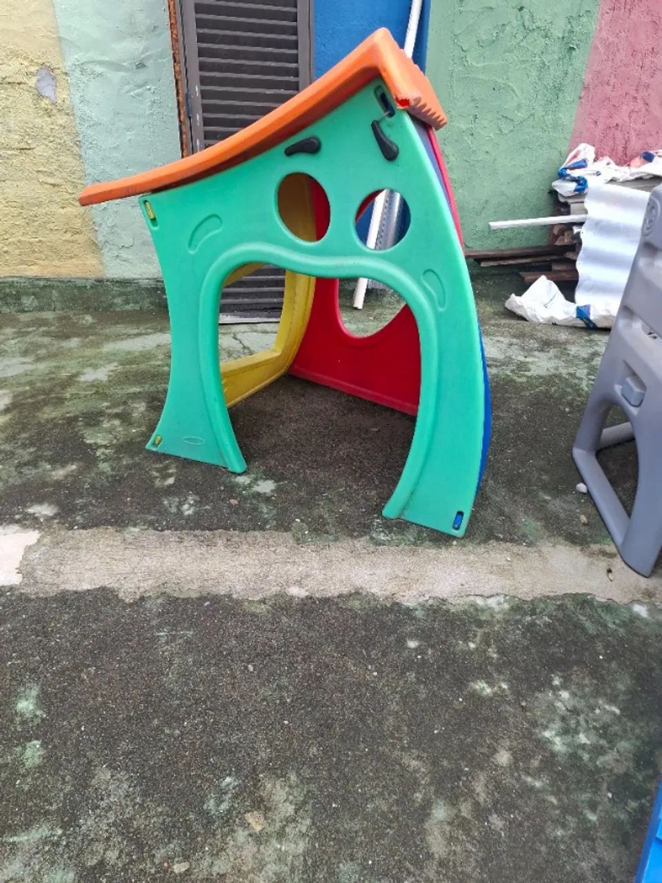 Brinquedos Pets, com escorregado e casinha - Foto 2
