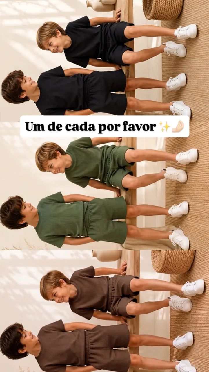 Conjunto mauricinho infantil e juvenil  - Foto 3