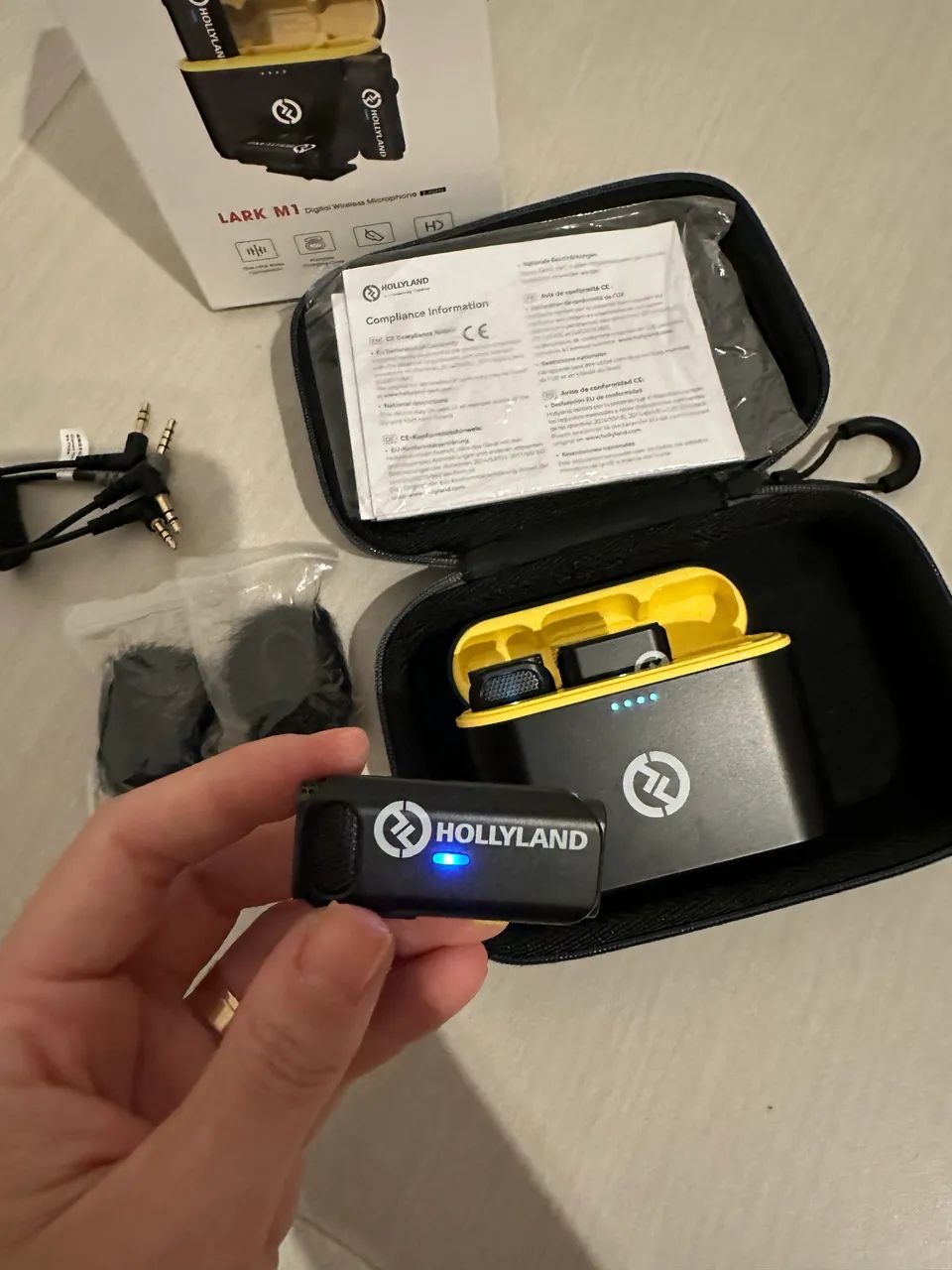 MICROFONE SEM FIO/LAPELA HOLLYLAND 