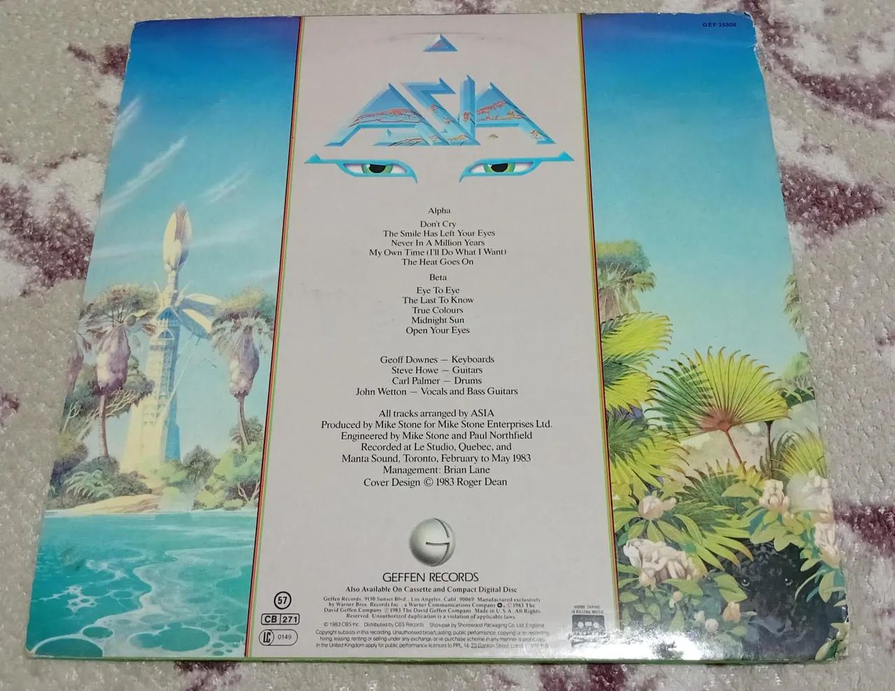 LP Asia - Alpha (1982) - Importado de Época, UK. - Foto 2
