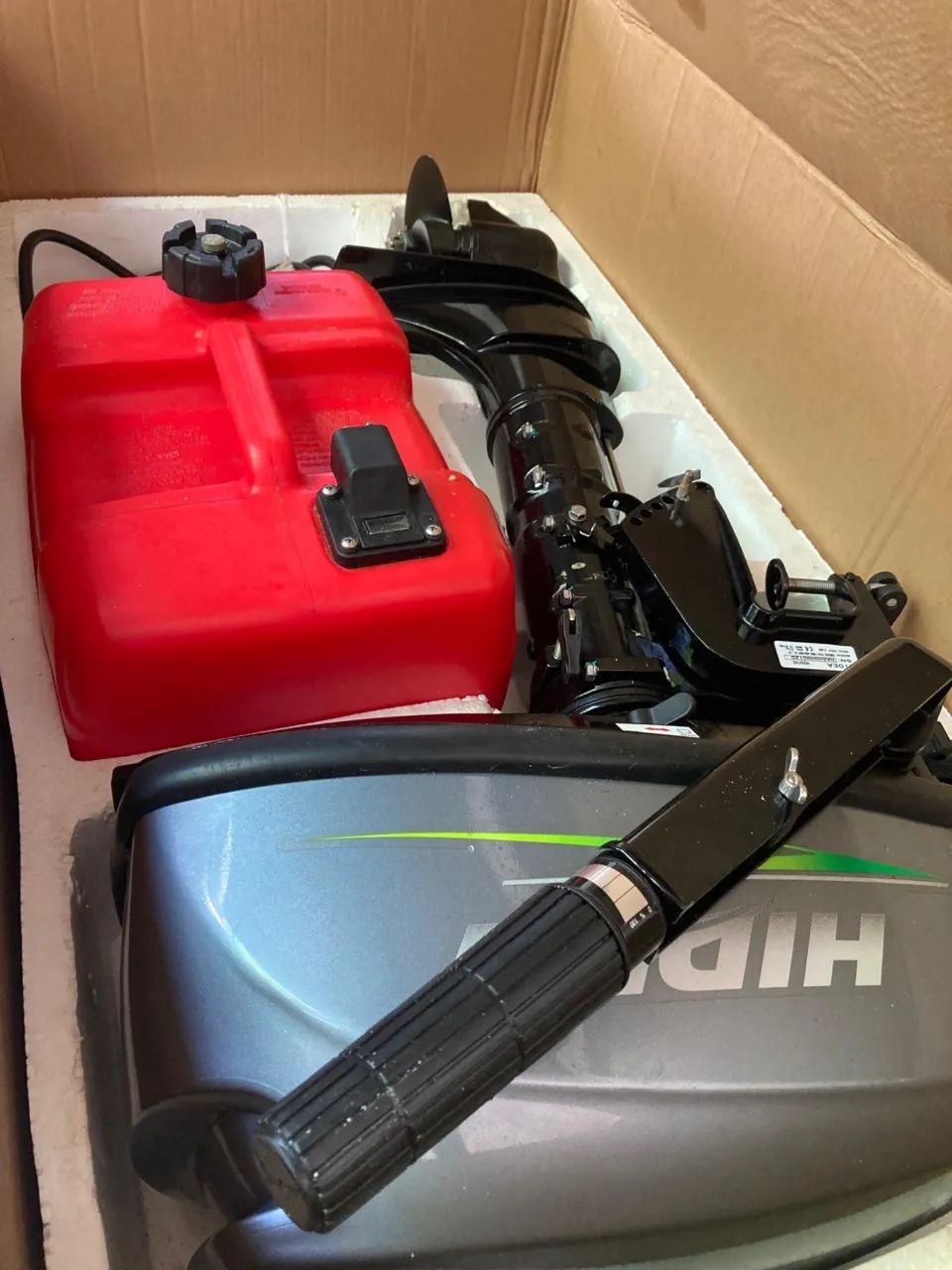 Motor de Popa 5hp + Bote Inflável Intex  - Foto 2