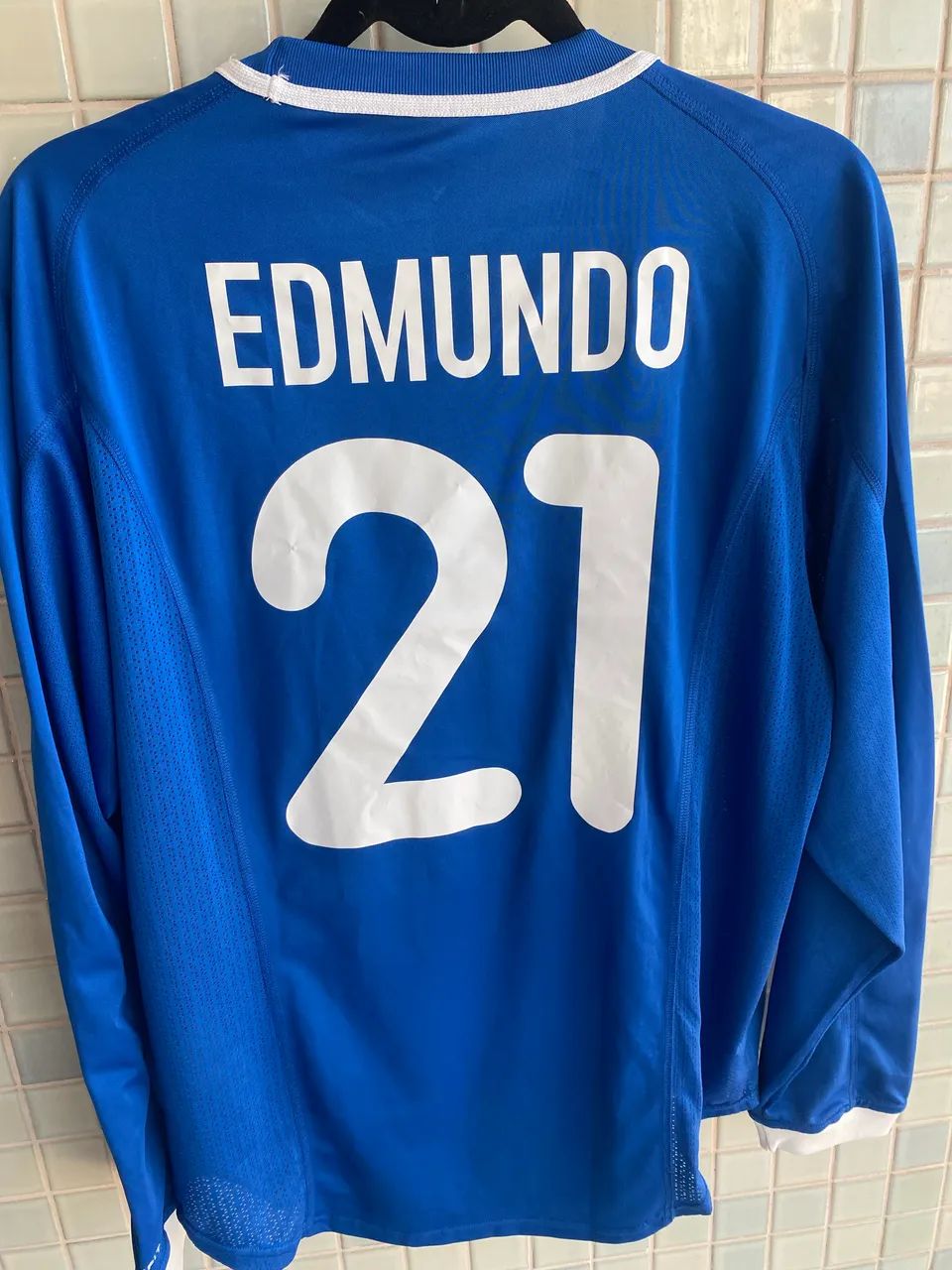 Camisa Edmundo autografada com certificado  - Foto 3