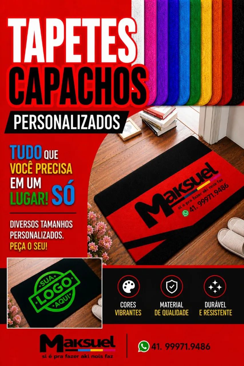 Tapetes Capachos Personalizados 