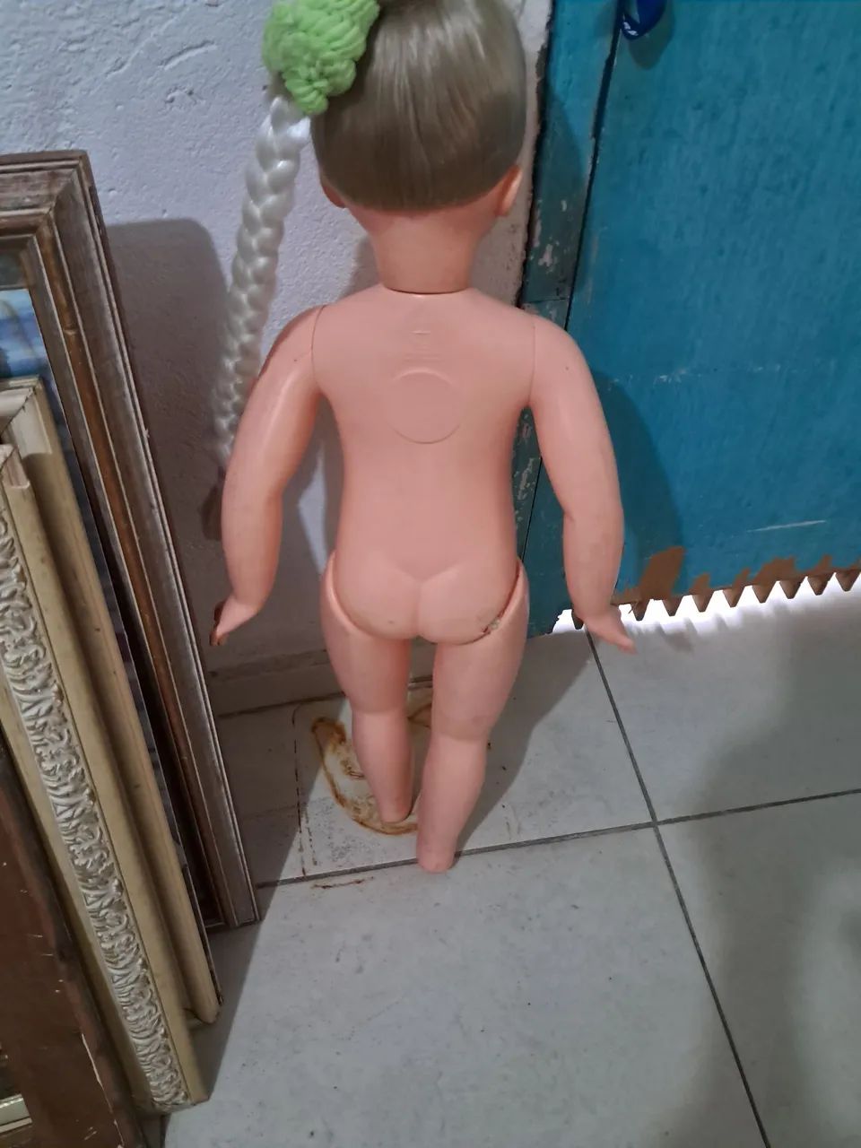 BONECA AMIGUINHA ESTRELA ANO 90 PARA REPARO - Foto 2