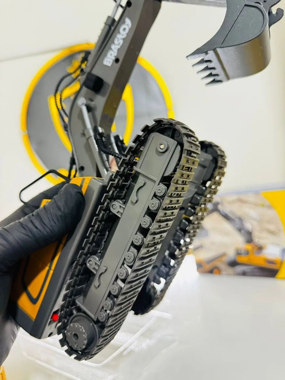Escavadeira de controle Remoto - Foto 6