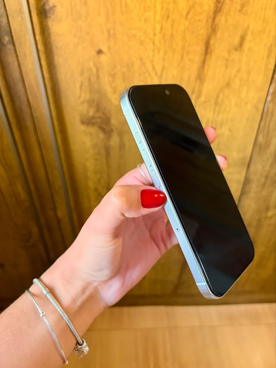 iPhone 16 Pro 128GB Branco/Gelo | 89% Bateria | Impecável | Caixa - Foto 4