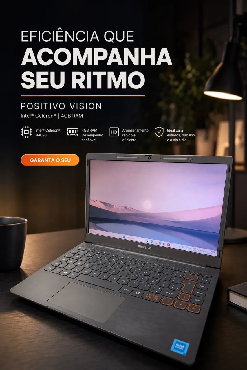 Notebook Positivo Vision