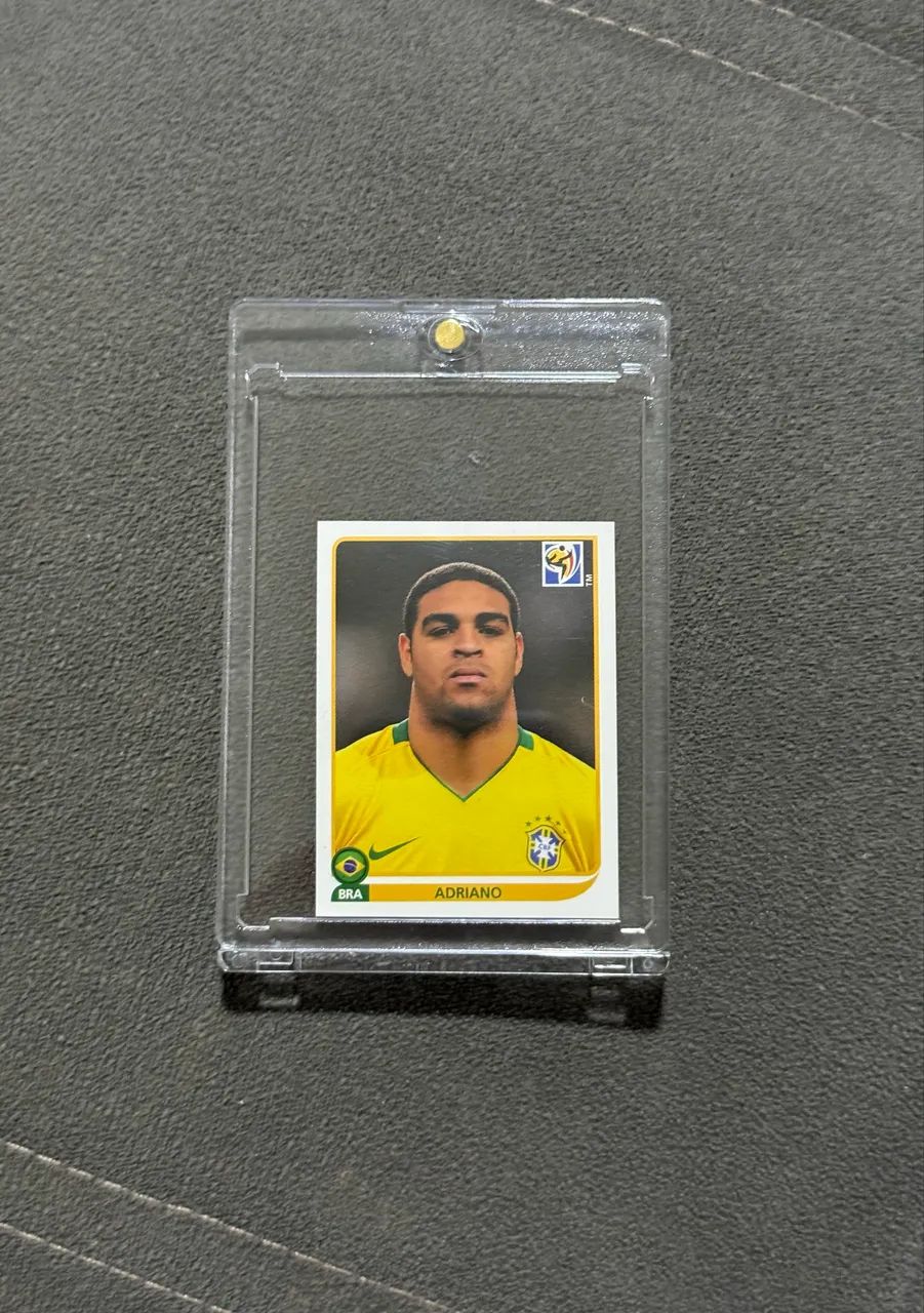 Figurinha Adriano Copa de 2010 Nova Original Panini