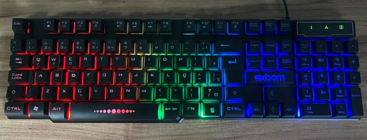 Kit Gamer: Teclado, Mouse e Mousepad - Foto 4