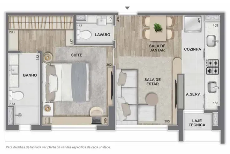 PLANTA 49m²
