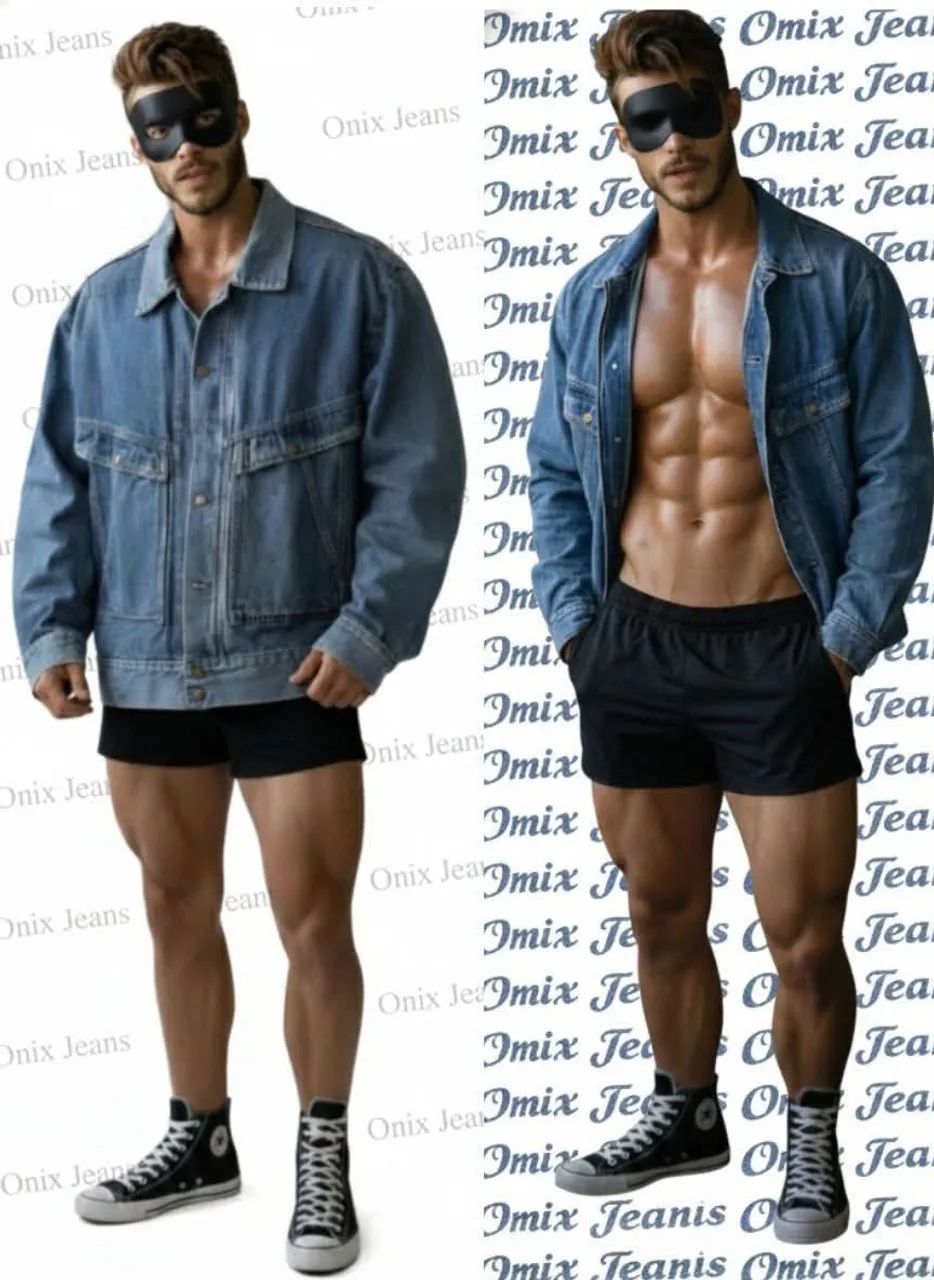 Estilosa Jaqueta Vintage Onix Jeans Tamanho G Relíquia! Mto Linda Perfeita P/ compor Look! - Foto 2