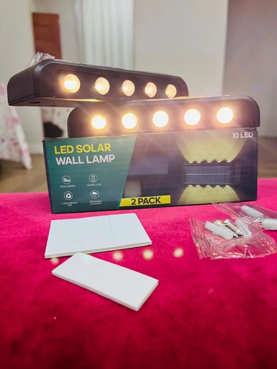 LUMINÁRIA SOLAR LED - KIT COM 2 UNIDADES - Foto 4