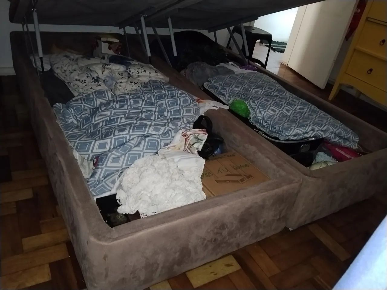 CAMA BOX COM BAÚ  - Foto 5