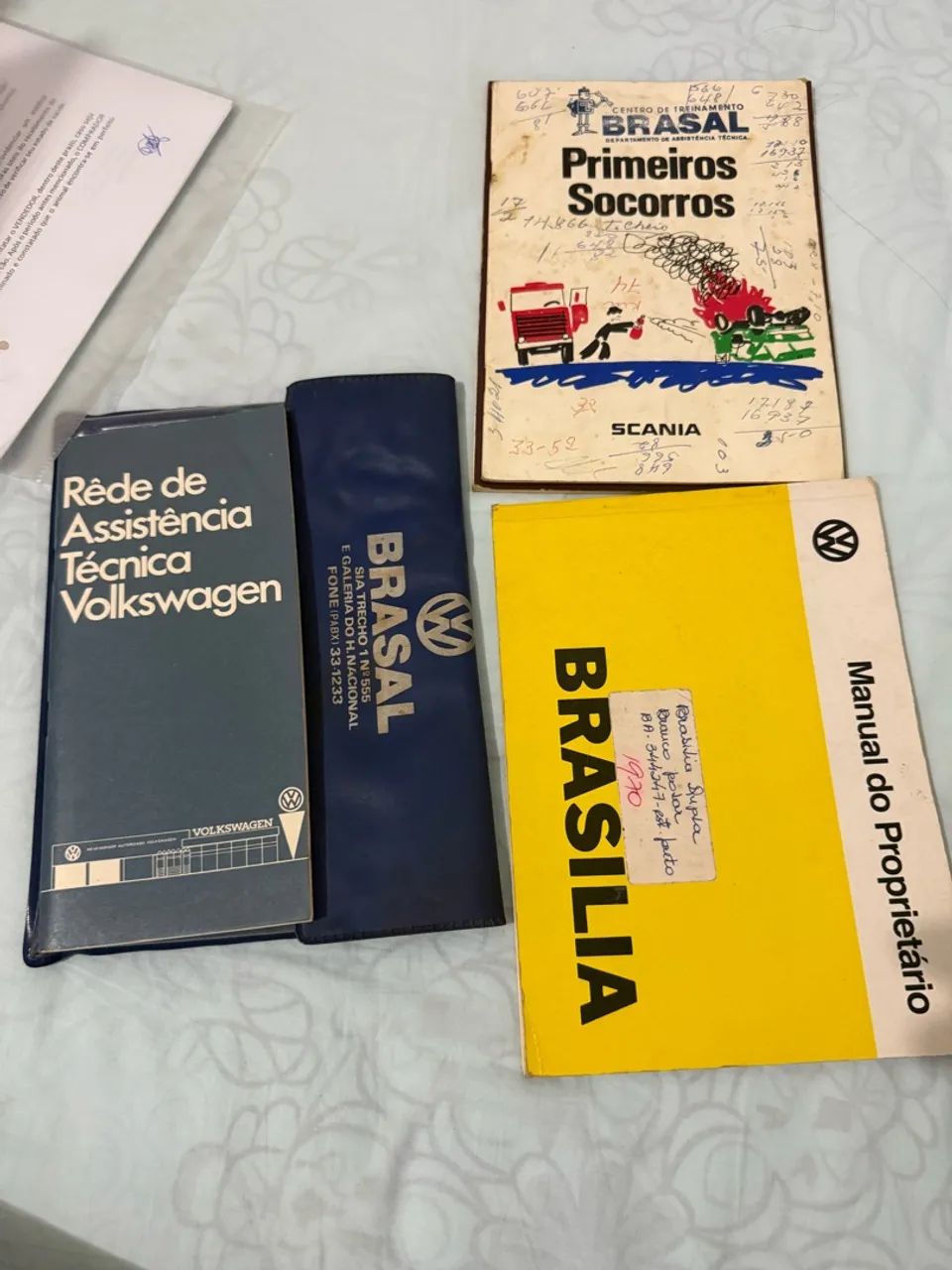 Manual do proprietário Brasília 1970