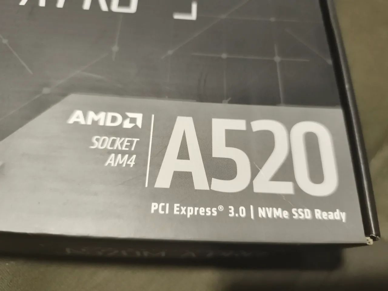 PLACA MÃE AM4 A520M-A PRO - Foto 3
