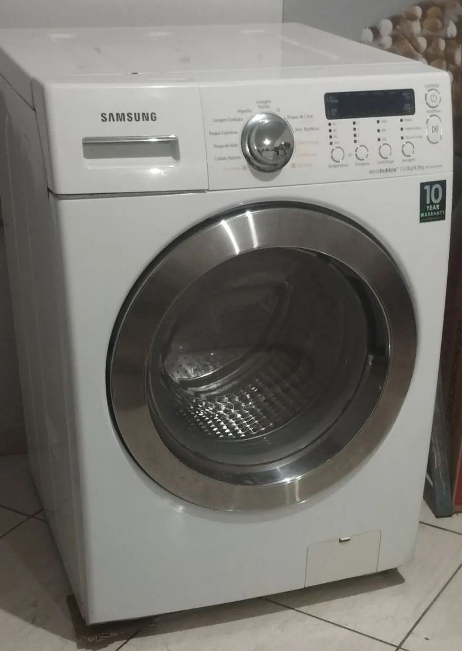 Máquina de lavar e secar 